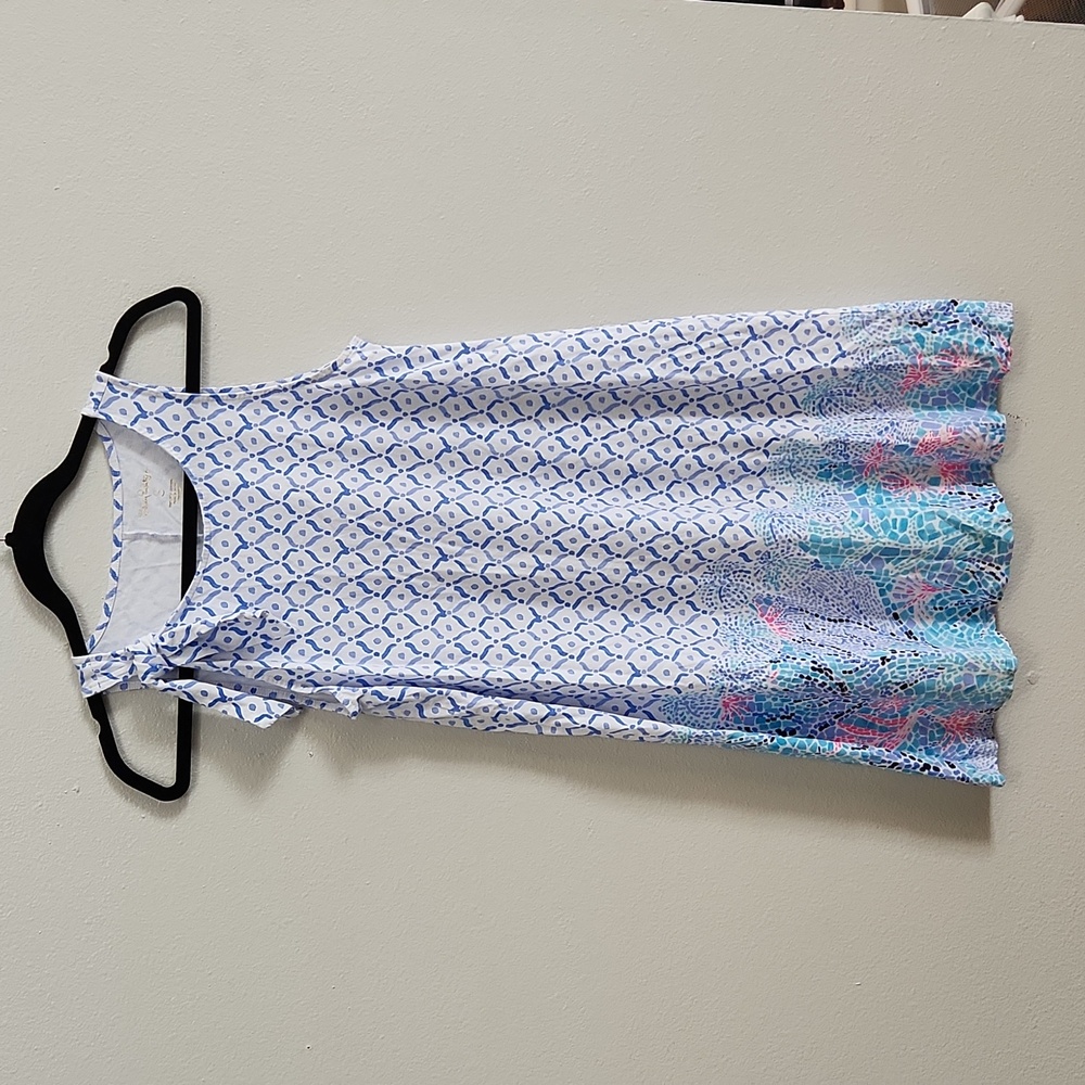 Lilly Pulitzer Luella Dress In Multi Sea La Vine